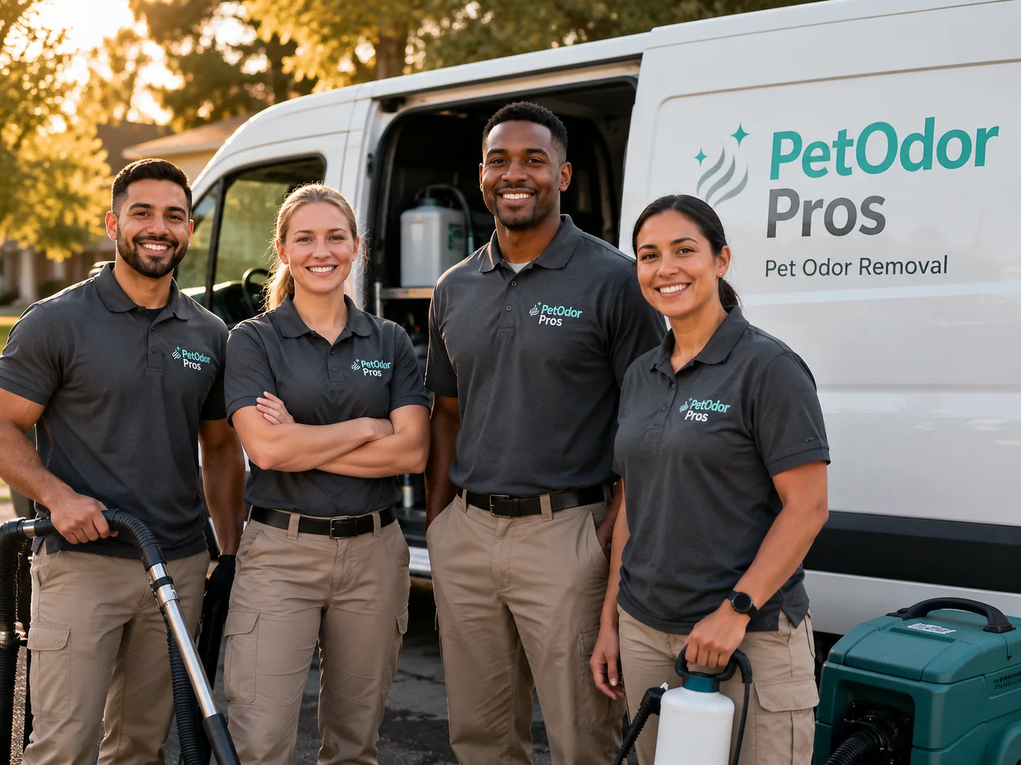 Pet Odor Removal team serving Oakley, MI